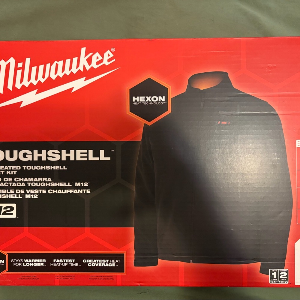 Milwaukee Black Heated Performance Jacket NWT - image 1
